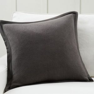 2 x Pottery Barn Cozy Fleece Pillow Covers